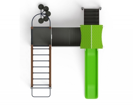 Детская игровая площадка Лукоморье ДИК 2.25.06-01 H=1200