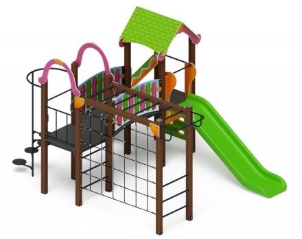 Детская игровая площадка Лукоморье ДИК 2.25.06-01 H=1200