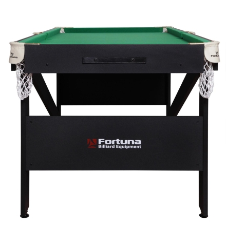 БИЛЬЯРДНЫЙ СТОЛ FORTUNA HOBBY BF-530R РУССКАЯ ПИРАМИДА 5ФТ С КОМПЛЕКТОМ АКСЕССУАРОВ