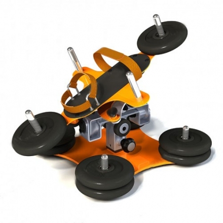 Тренажер для разработки голеностопного сустава улучшенный