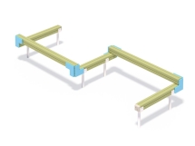 СО 5.125 Бум-бревно змейка среднее