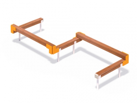 СО 5.125 Бум-бревно змейка среднее
