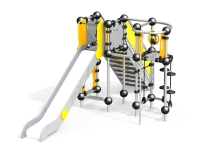 УК 7.512.11 Горка с вертикальной лазалкой цинк