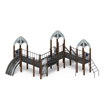 Детская игровая площадка Космопорт горка Н 1200 ДИК 2.14.07-01