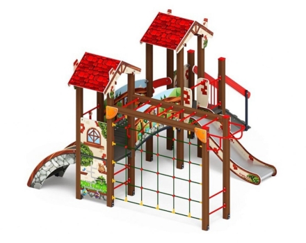 Детская игровая площадка В гостях у сказки ДИК 1.05.01-06.С H=900