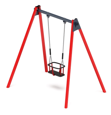 Качели М1 (красный) - ИО 11.М.04.03-01