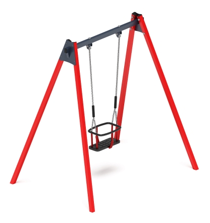 Качели М1 (красный) - ИО 11.М.04.03-01