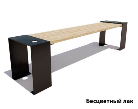 Парковая скамейка Красногорск, Сосна 1,8 м