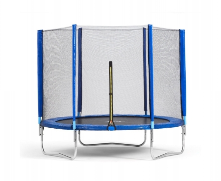 Батут DFC Trampoline Fitness с сеткой 14ft