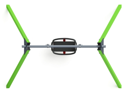 Качели М1 (зеленый) - ИО 11.М.04.03-02