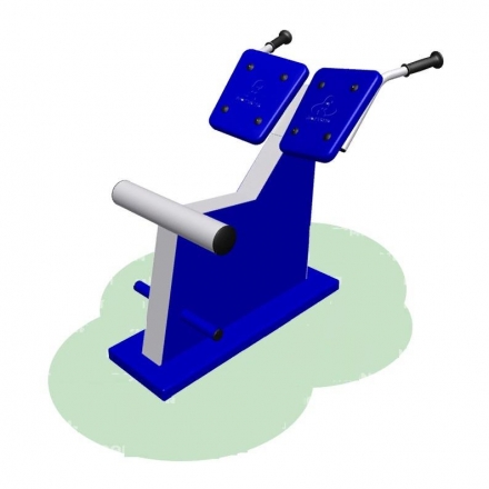 Тренажёр для спины наклонный Романа 207.04.01