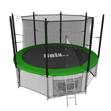 Батут UNIX line 14 ft Classic (inside) с защитной сеткой