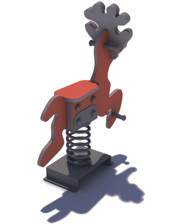 Качалка на пружине КНП-051 для детской площадки