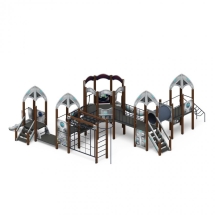 Детская игровая площадка Космопорт горка Н 1200,750 ДИК 2.14.03-01