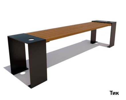 Парковая скамейка Красногорск, Сосна 2,5 м