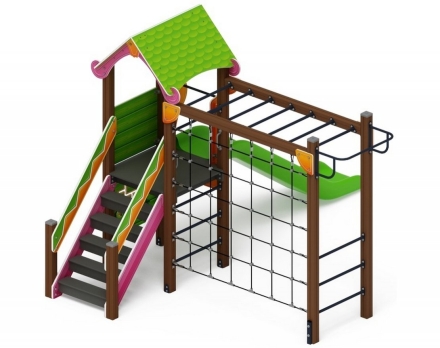 Детская игровая площадка Лукоморье ДИК 2.25.04-01 H=1200