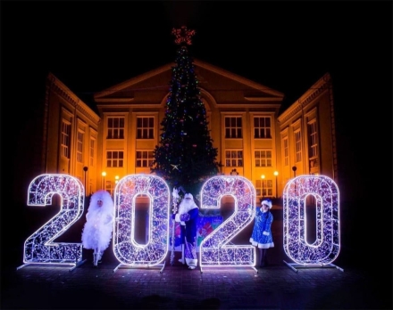 Световая фигура Цифры №3 w003