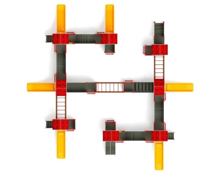 Детская игровая площадка Н 900 ДИК 1.05.01-31