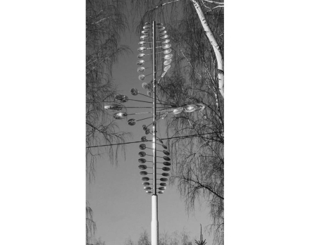 Скульптура из нержавеющей стали Торнадо Стандартный размер