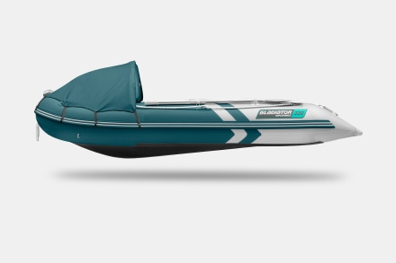 Gladiator C 330 AL ACTIVE Морской зеленый-белый моторная лодка ПВХ Алюминиевый пайол
