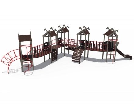 Детский игровой комплекс Лесная долина Н-1200 ДИО 06070