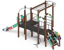 Детская игровая площадка Навина Н 1200 ДИК 2.09.05-02