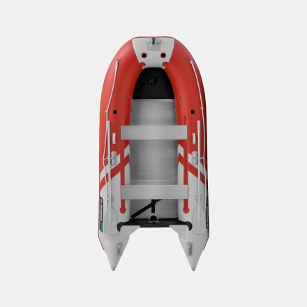 Gladiator C 330 AL ACTIVE Красно-белый моторная лодка ПВХ Алюминиевый пайол