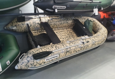 Моторная лодка ПВХ GOLFSTREAM MF 380 НДНД Камуфляж