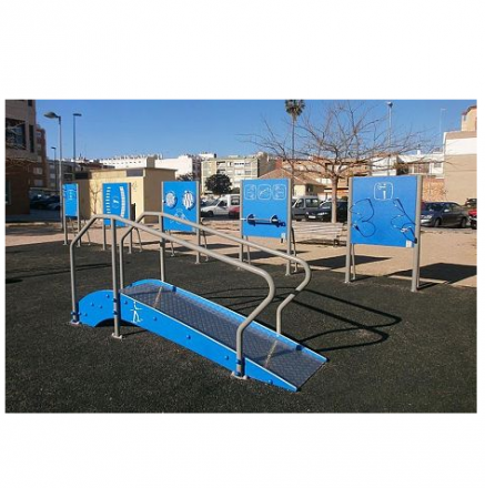 УТИп-058 Тренажер для пожилых Горка с пандусом