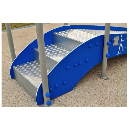 УТИп-058 Тренажер для пожилых Горка с пандусом