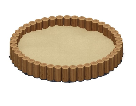 Песочница (Лиственница темный анкера) ИО 5.24.04-Л.И1.01