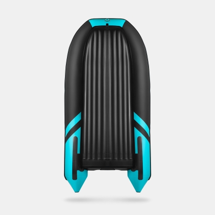 GLADIATOR E 330 S AIR SPORT Черно-бирюзовый моторная лодка ПВХ