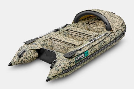 Gladiator C 330 AL ACTIVE Цифровой камуфляж моторная лодка ПВХ Алюминиевый пайол