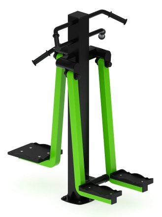 Хипс+Маятник (зеленый) - Уличный тренажер - СТ 024-12.П