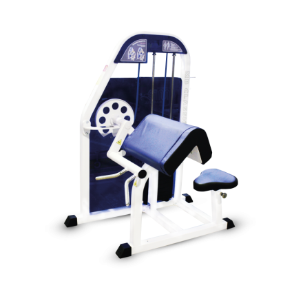 Тренажер Barbell МВ 3.11 Бицепс-машина (грузоблок) белый