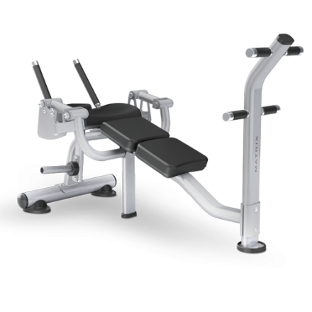 MATRIX MAGNUM MG-PL50 Iced Silver Скамья для скручивания