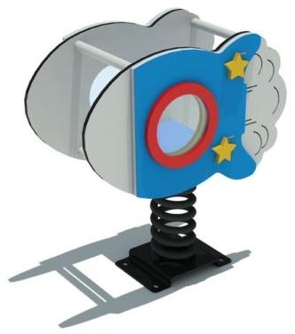 Качалка на пружине Ракета КНП-096 для детской площадки