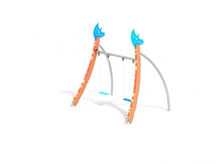 ДИО 1.302.11 Флекс качели двойные цинк