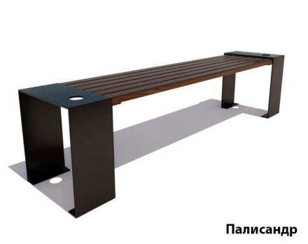 Парковая скамейка Красногорск, Лиственница 2,5 м