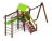 Детская игровая площадка Лукоморье ДИК 2.25.03-01.С H=1200, металлический скат
