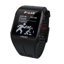 Пульсометр POLAR V800 с датчиком H10, цвет: черный