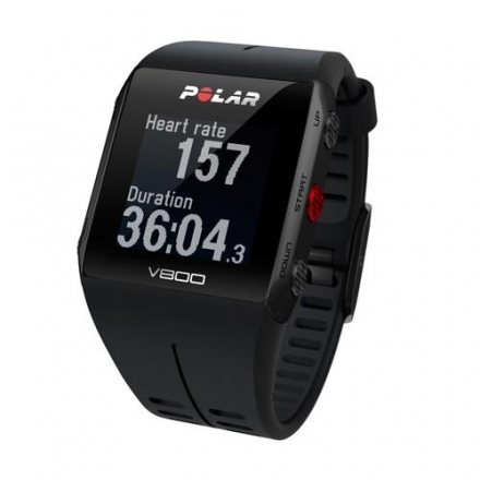 Пульсометр POLAR V800 с датчиком H10, цвет: черный