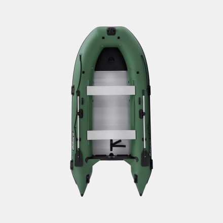 Gladiator C 370 AL ACTIVE Зеленый моторная лодка ПВХ Алюминиевый пайол