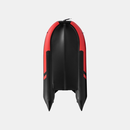Gladiator C 370 AL ACTIVE Красно-черный моторная лодка ПВХ Алюминиевый пайол