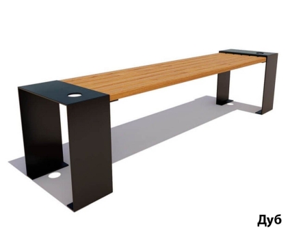 Парковая скамейка Красногорск, Лиственница 1,2 м