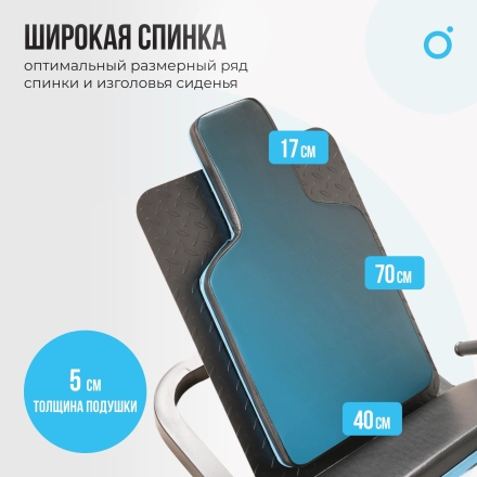 Жим ногами/Гакк-присед OXYGEN FITNESS HADLEY