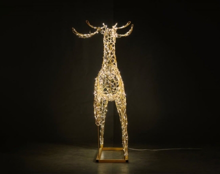 Световая фигура Благородный олень d006