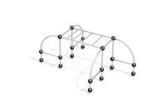 УК 7.607.11 Рукоход с дугами цинк