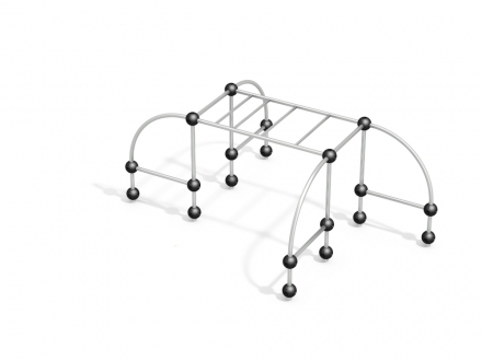 УК 7.607.11 Рукоход с дугами цинк