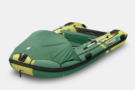 Gladiator C 370 AL ACTIVE Зелено-оливковый моторная лодка ПВХ Алюминиевый пайол